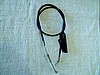 1976-1978 Automatic Transmission De-clutching Cable w/Black Outer Casing