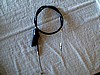 1978-1985 Front Brake Cable w/Black Outer Casing