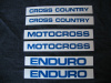 1985-88 SINGLE SHOCK SWINGARM DECALS